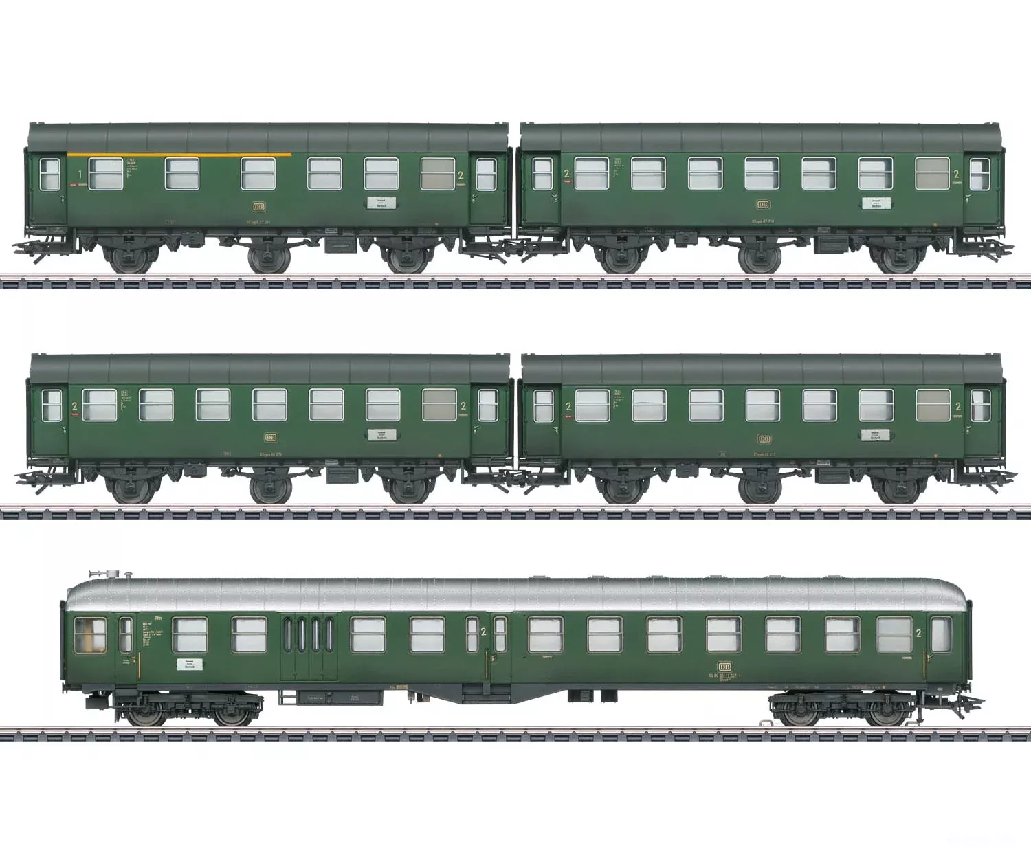 Marklin HO 41326 DB Passenger Car Set