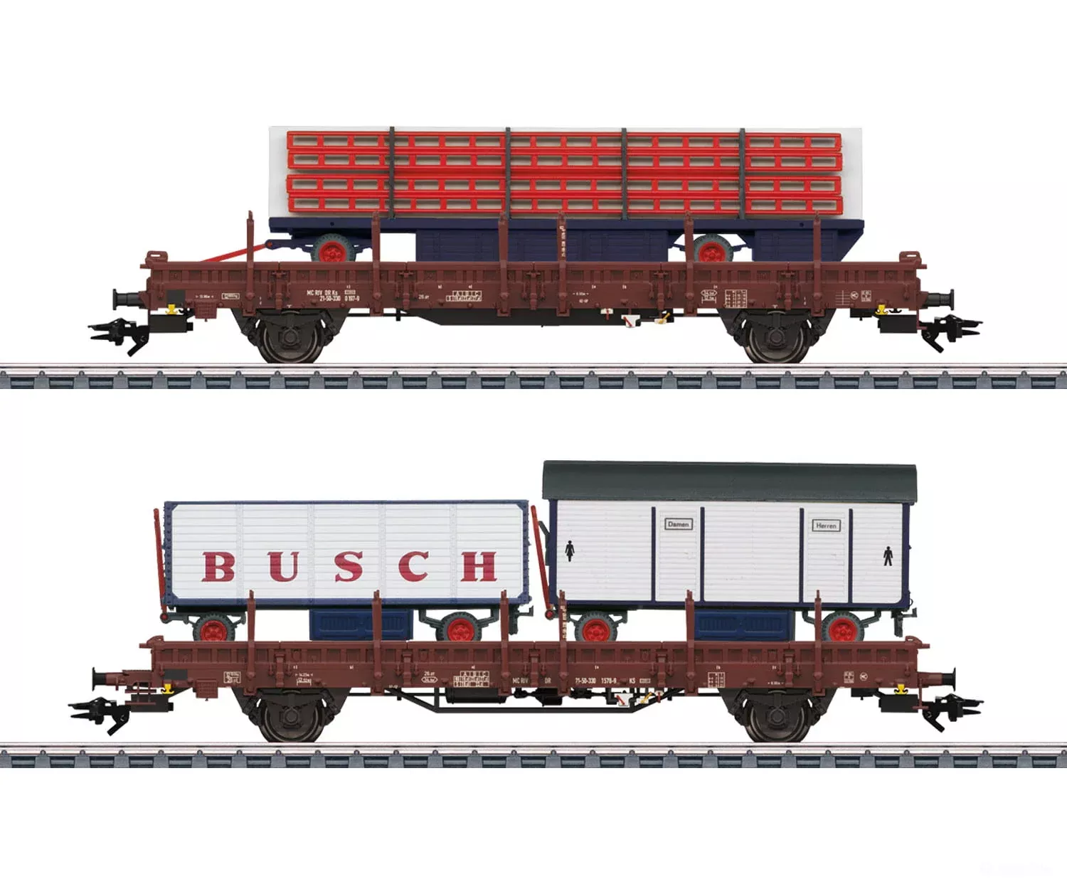 Marklin HO 45042 Circus Busch Freight Car Set
