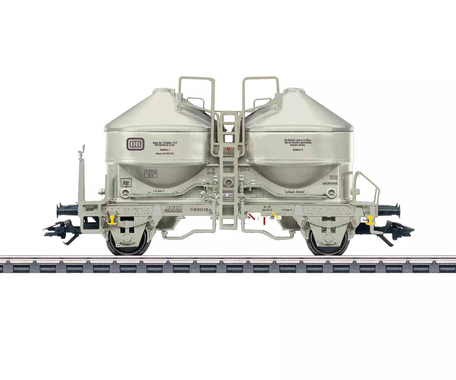 Marklin HO 4661 DB Type Ucs 908 Silo Container Car