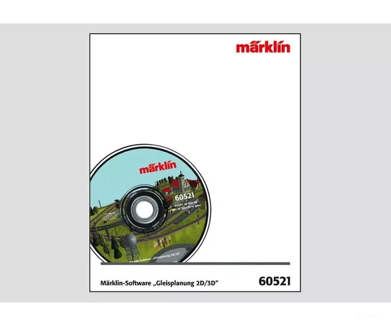 Marklin HO 60521 Marklin Software “Track Planning 2D/3D”, Version 10.0