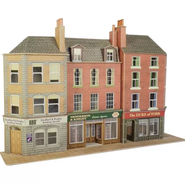 Metcalfe PO205 OO/HO Low Relief-Pub and Shops Card Kit