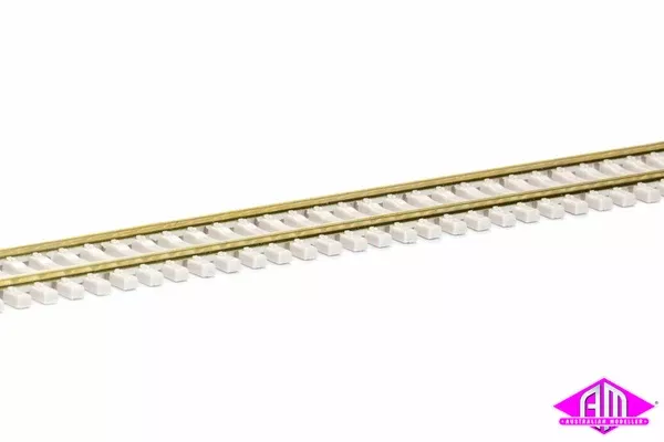 Micro Engineering - 10-105 - Flex-Trak - Non-Weathered - Code 83 - Concrete Ties (HO Scale)