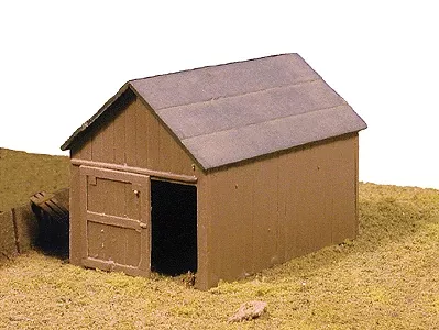 Micro Engineering 70-605 - Small Shed (Scale=HO) Part #255-70605