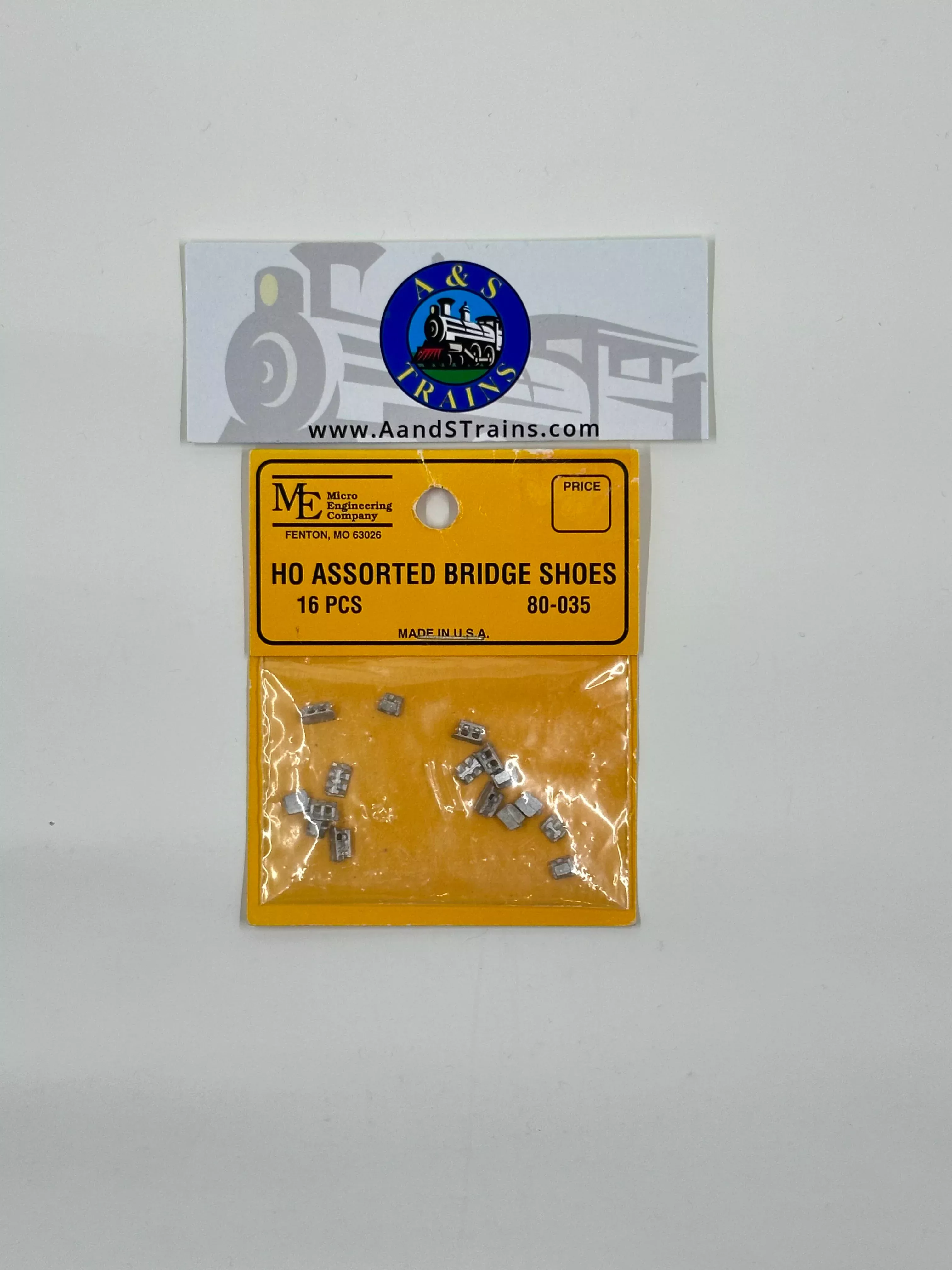 Micro Engineering Company H.O. Scale 80-035 Assorted Bridge Shoes