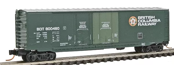 Micro-Trains N 50′ Double Plug Door Standard Boxcar