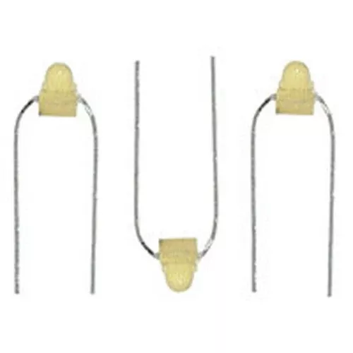 Miniatronics 12-003-12 LEDs Micro Mini Yellow 1.5mm Dia W/Limiting Resisistor