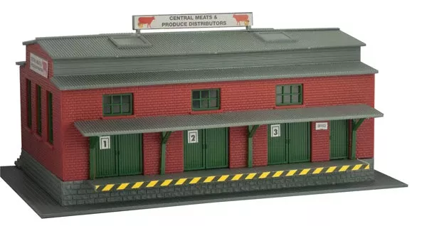 Model Power MDP2620 Central Meat & Produce Distributors - Assembled, N Scale