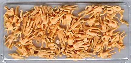 Model Power MDP5772 Sitting & Standing People - Unpainted pkg(72), HO Scale
