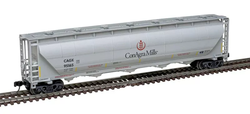 N-Scale Trinity PD5000 Covered Hopper - CAGX Road #95165