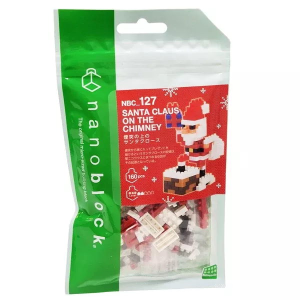Nanoblock NBC-127 Santa Claus On The Chimney