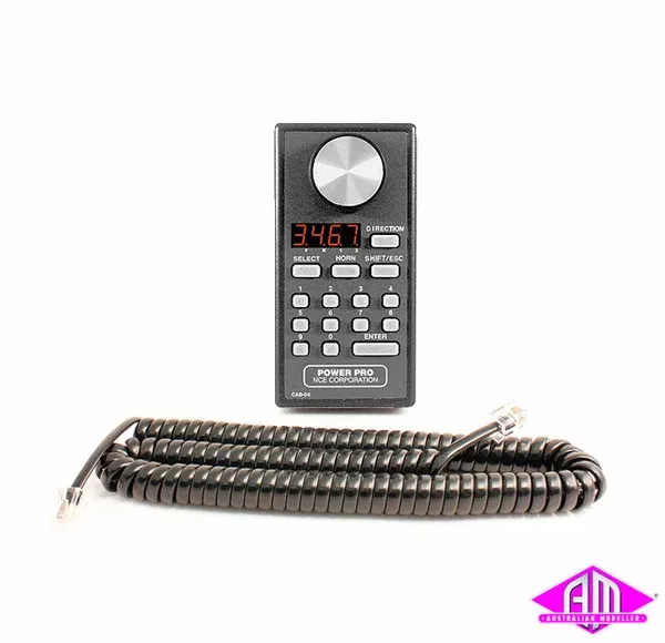 NCE – CAB06R Wirelesss Handheld Engineer Throttle Cab for Wireless NCE DCC Systems