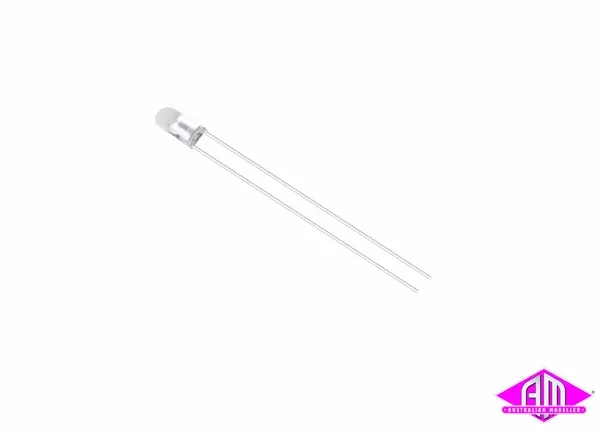 NCE – NCE5240218 – 3mm White LED – 10pc