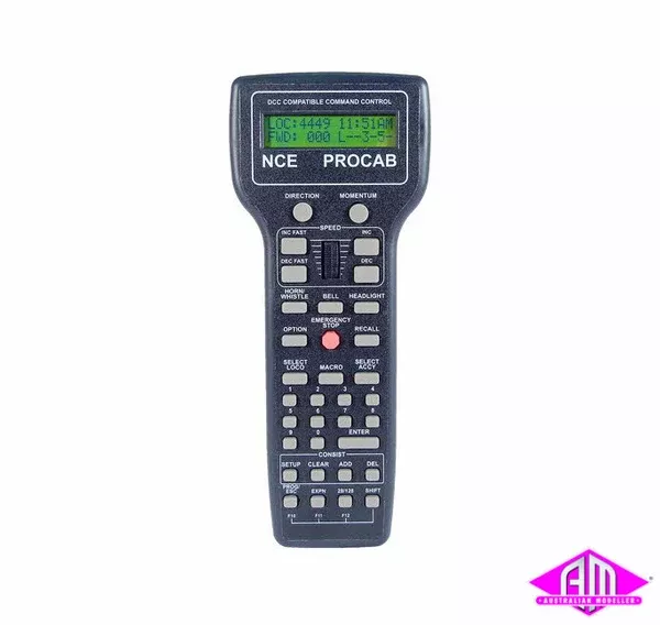 NCE – ProCab Handheld Cab for NCE DCC Systems
