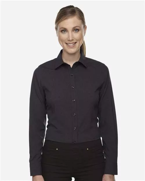 North End 78802 Ladies’ Mlange Performance Shirt