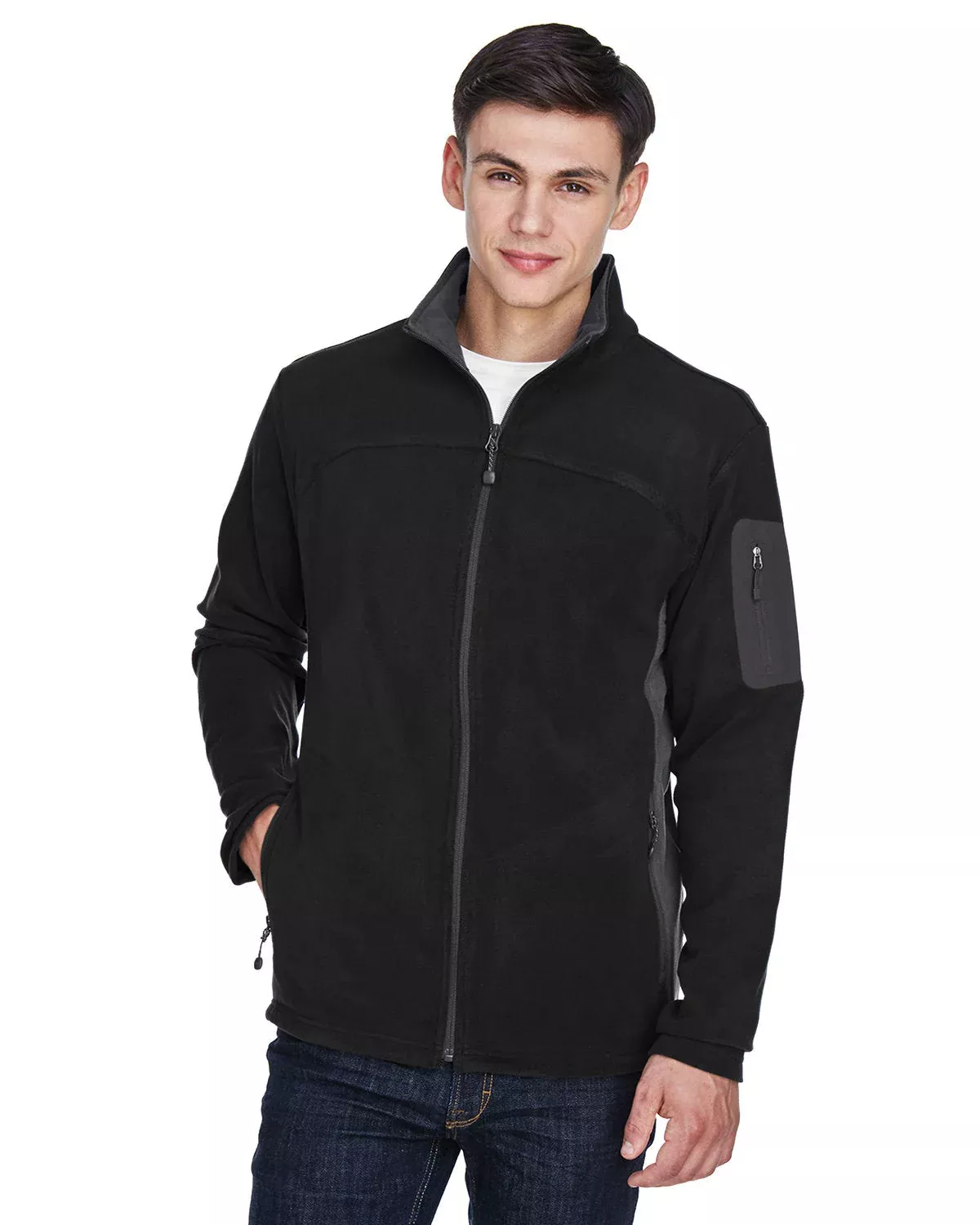 North End 88123 Men’s Microfleece Jacket