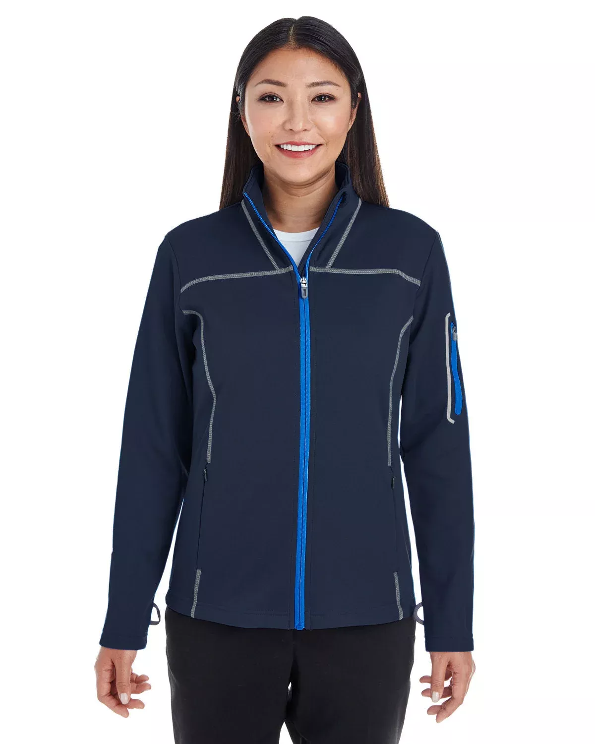 North End NE703W Ladies’ Endeavor Interactive Performance Fleece Jacket