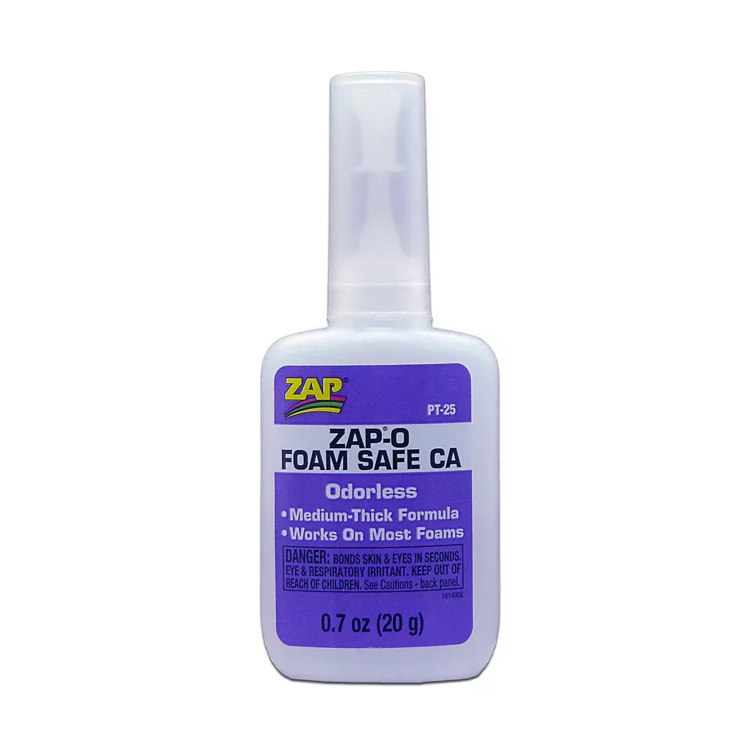 Pacer PT-25 ZAP-O Foam Safe CA Glue