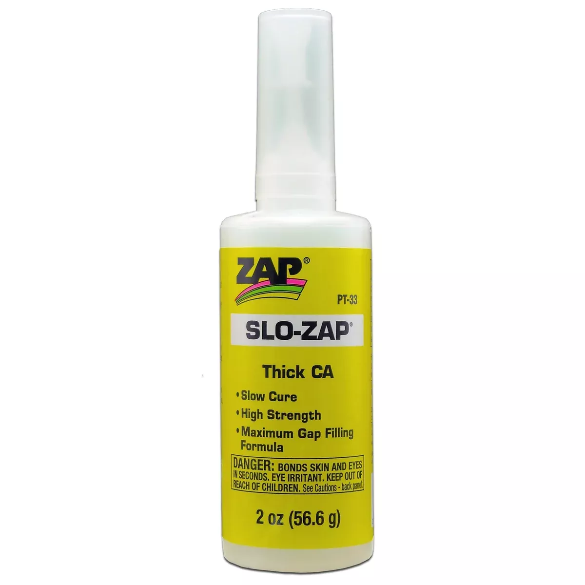 Pacer PT-33 Slo ZAP Glue, Thick