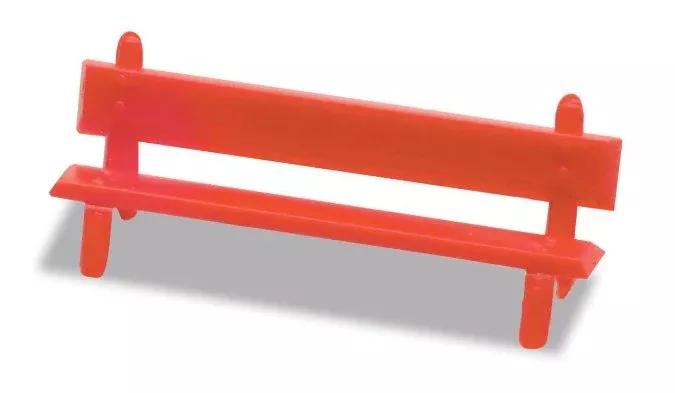 Peco Red Platform Seats