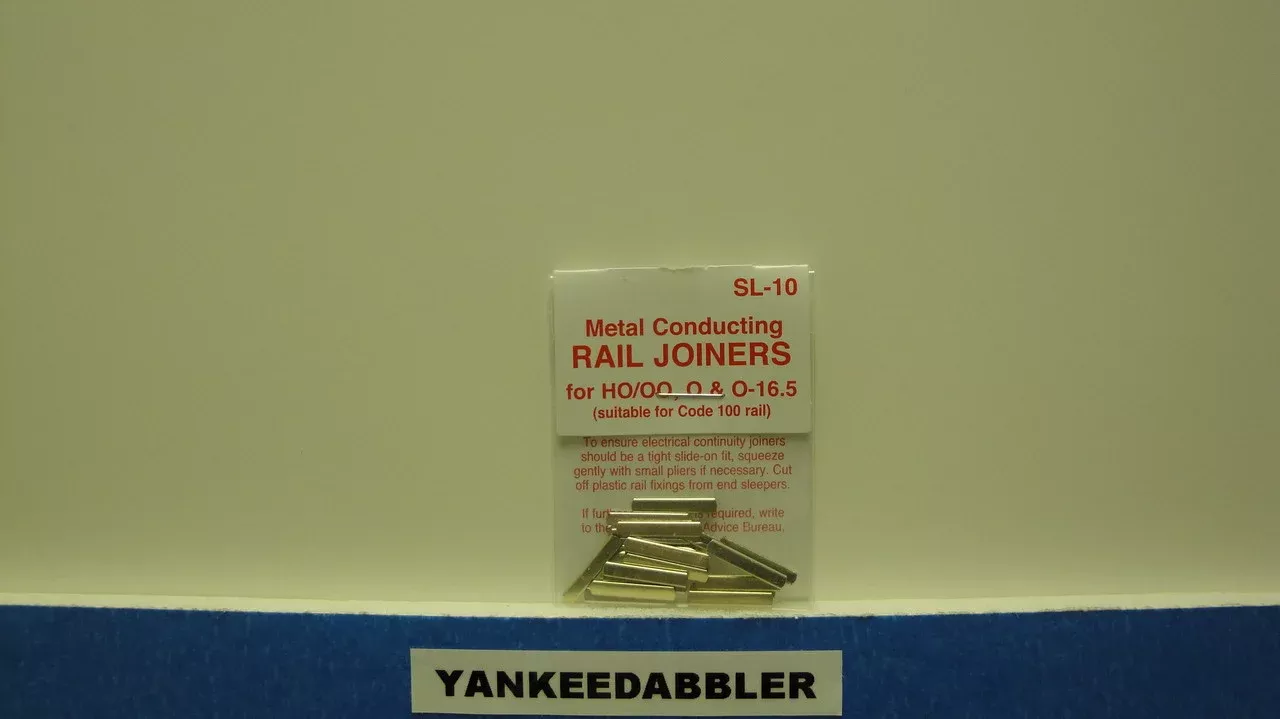 Peco SL-10 HO RAIL Joiners Code 100 NS HO Scale