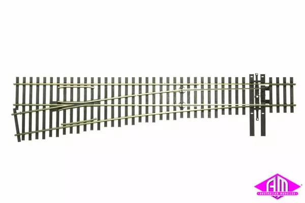 Peco – SL-U8362 – Code 83 Unifrog – #6 Left Hand Point (HO Scale)