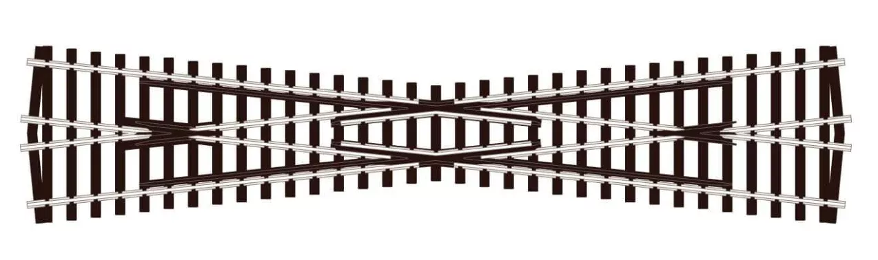 Peco Streamline SL-94 HO Scale Code 100 Track Insulfrog 12 Degree Crossing