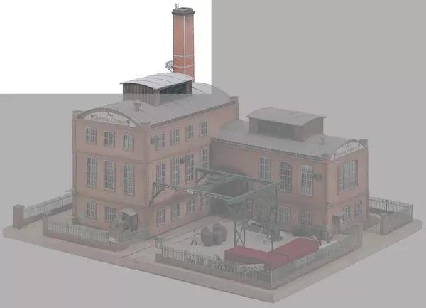 Piko 61118 HO Scale Factory Chimney Kit