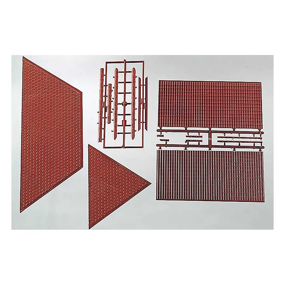 Piko 62803 G Scale Components Tiled Roofs