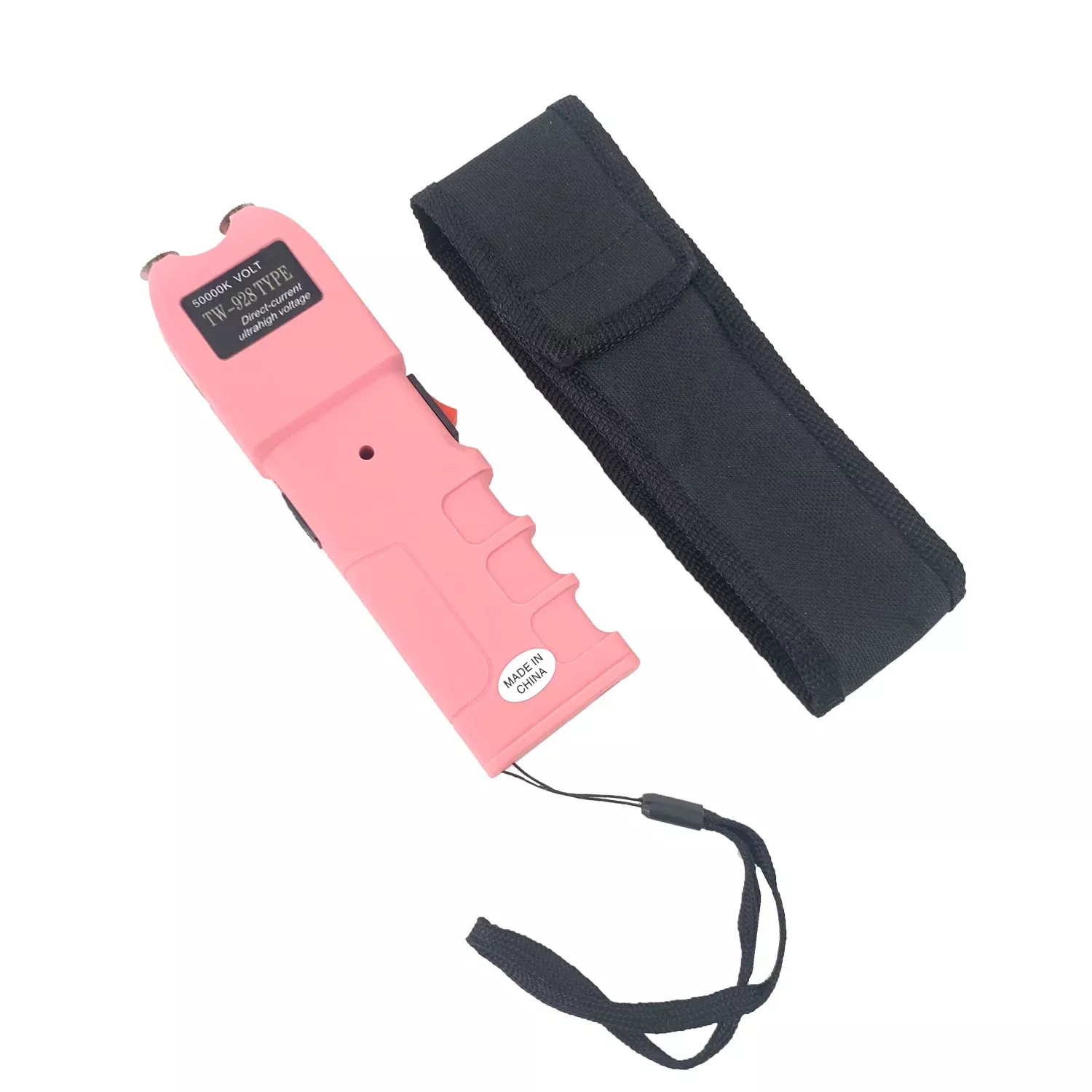 Pink Stun Gun w/ LED Flashlight