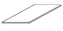 Plastruct Model Parts 91104 SSS-104 White Styrene, .040 (4 Pack)