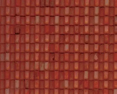 Plastruct O 91637 PS-121 Spanish Tile Roof Patterned Sheet (2)