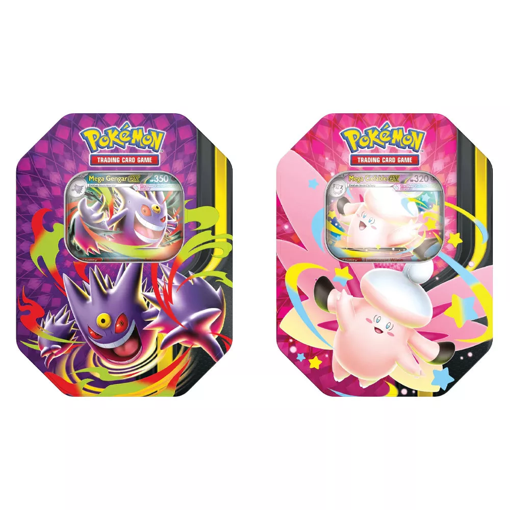 Pokemon TCG: Mega Moonlit Tin – Assorted