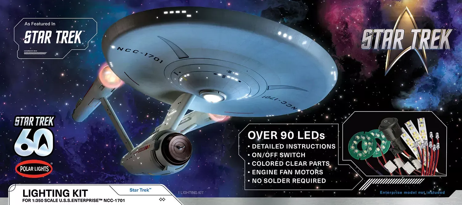 Polar Lights 076 Star Trek : The Original 60th Anniversary Lighting Set