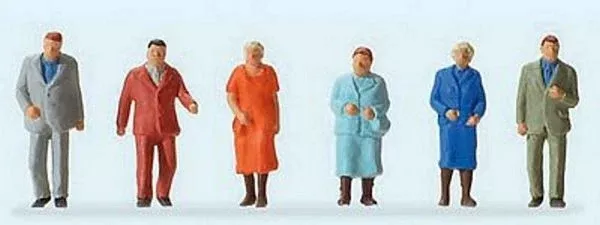 Preiser 14059 HO Scale Pedestrians — Passers-By