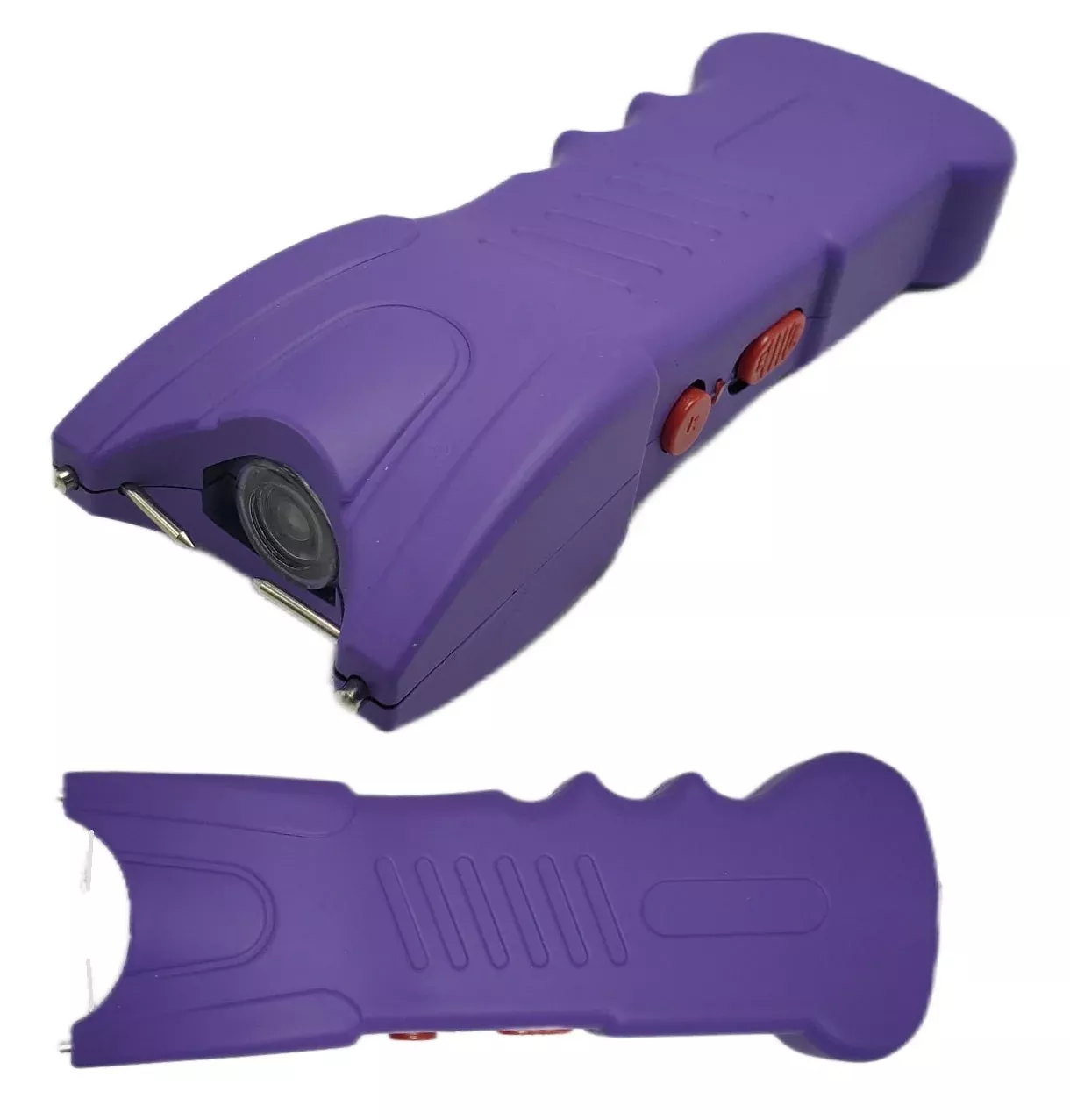 Purple Rechargeable Stun Gun w/ Flashlight