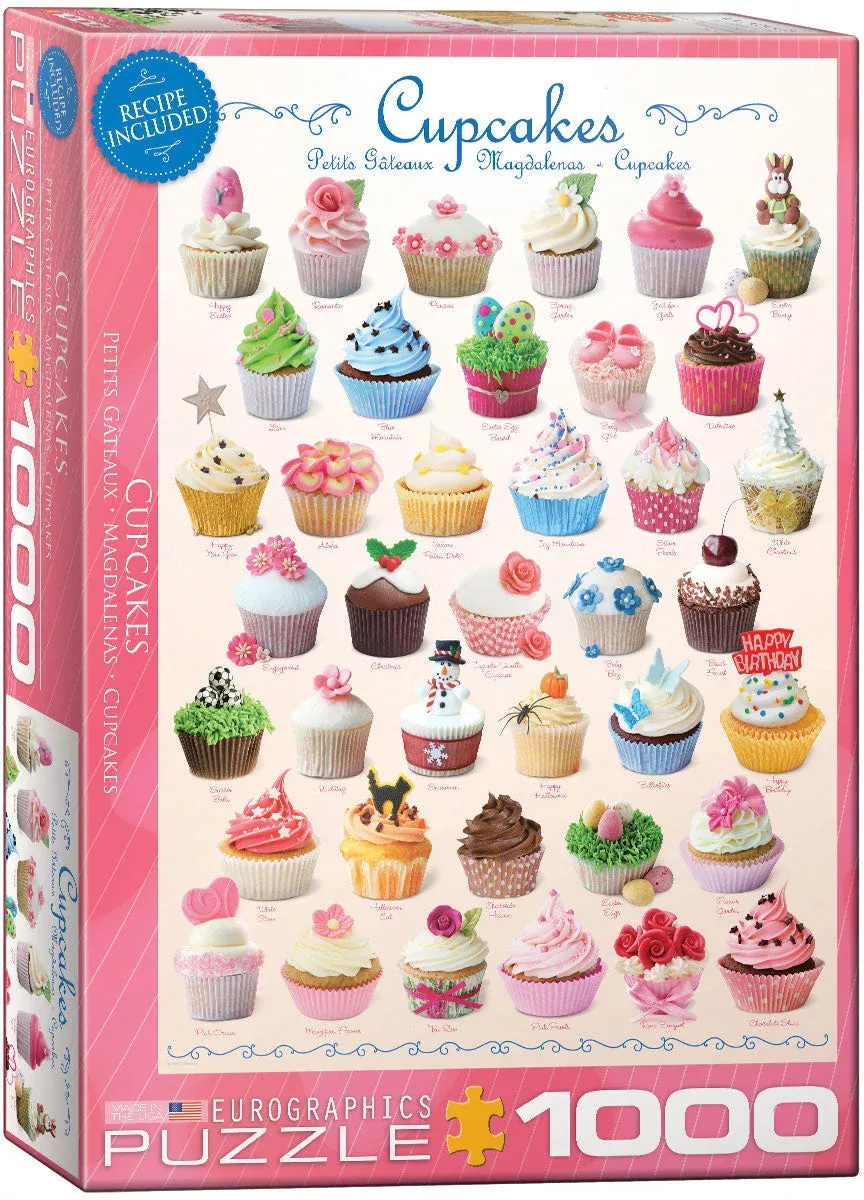 Puzzle: Delicious Puzzles – Cupcakes