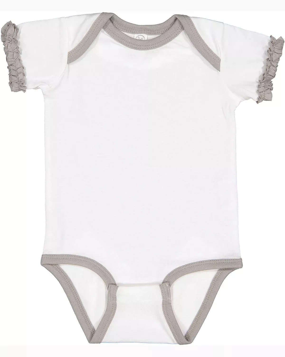 Rabbit Skins 4429 Infant Ruffle Bodysuit