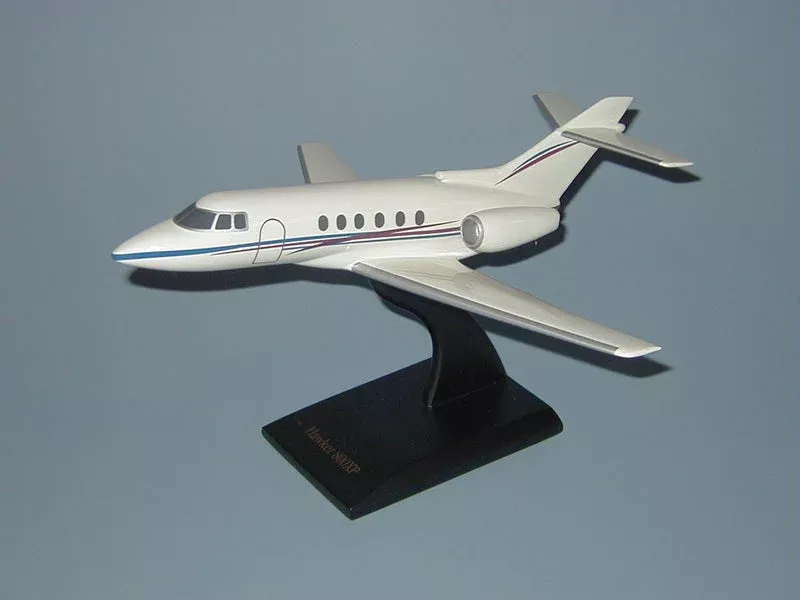 Raytheon - H/S 800 Exeujet Airplane Model