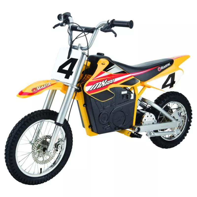 Razor MX650 Dirt Rocket Electric Dirt Bike – 36V 650W variable speed – 100% Financing Available!