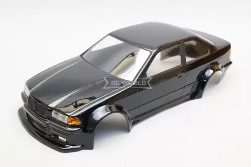 RC 1/10 Body Shell BMW E36 M3 COUPE *BLACK*