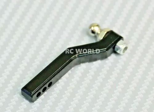 RC 1/10 Scale Metal TOW HITCH Ball MOUNT Black