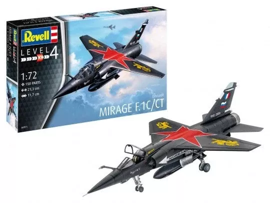 Revell 4971 1/72 Mirage F1C/CT Interceptor Fighter