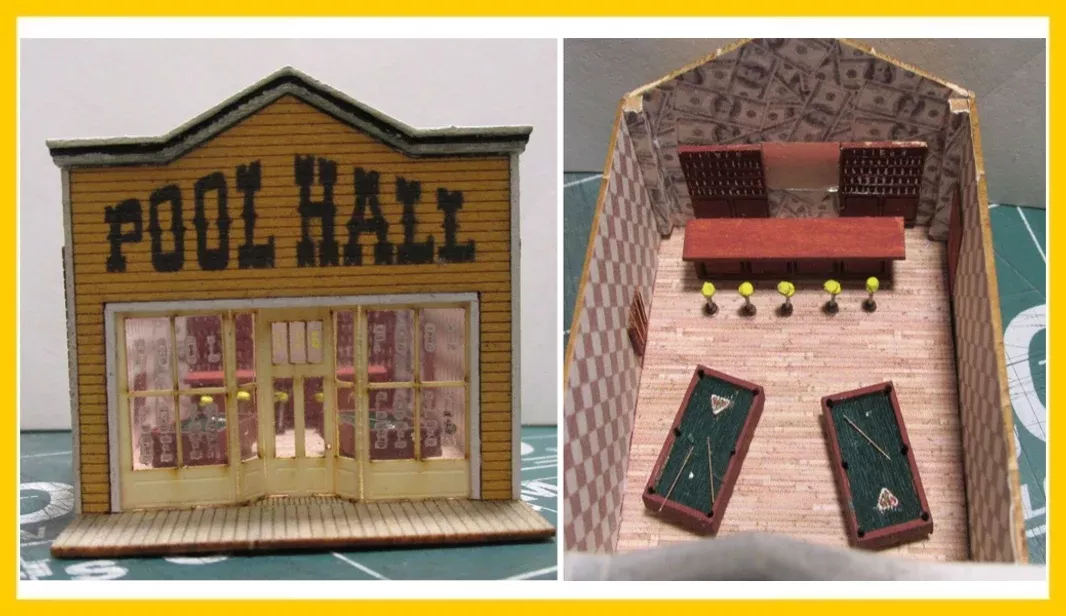 RS Laser Kits HO 2068 The Pool Hall