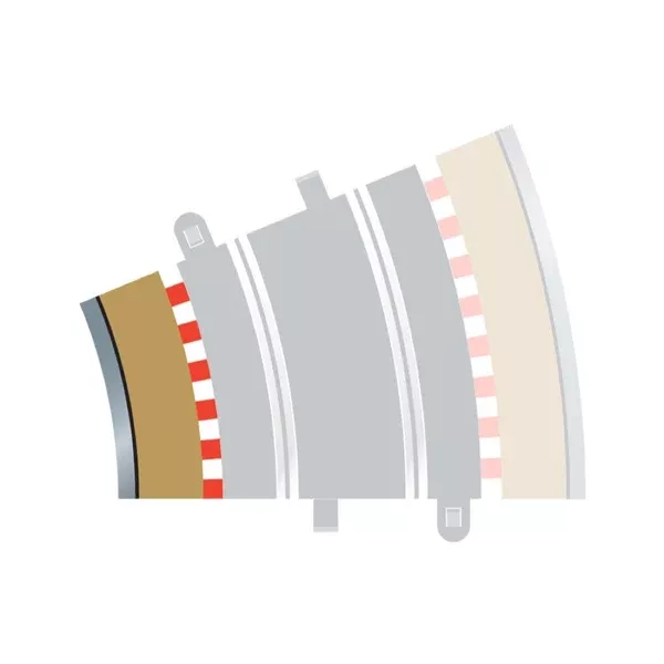 Scalextric C8281 RAD 3 Inner Borders and Barriers for SCA-C8204