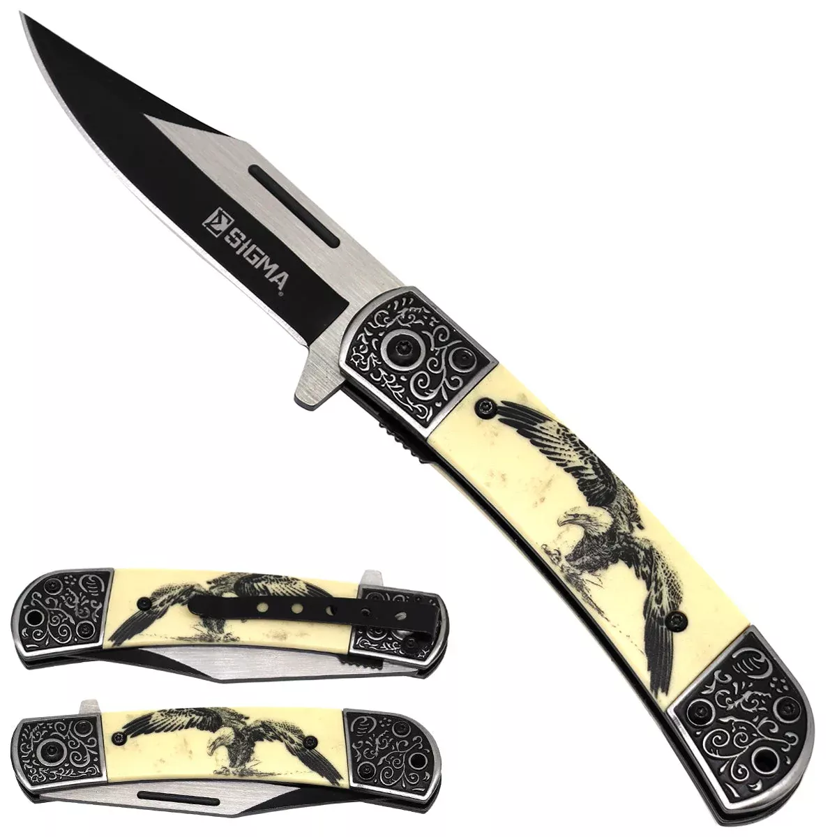 Sigma Eagle Ball Bearing Flipper Knife