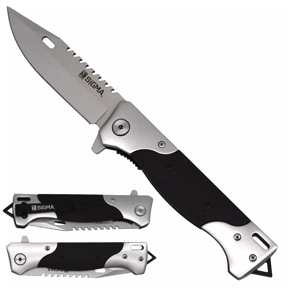 Sigma Green Ball Bearing Pocket Knife – Micarta Handle