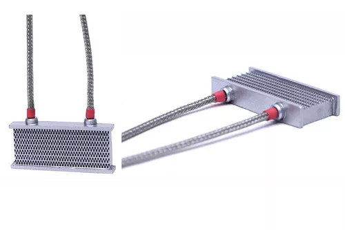 SRC 1/10 Scale FRONT INTERCOOLER RADIATOR Side Stainless Lines *MEDIUM* SILVER
