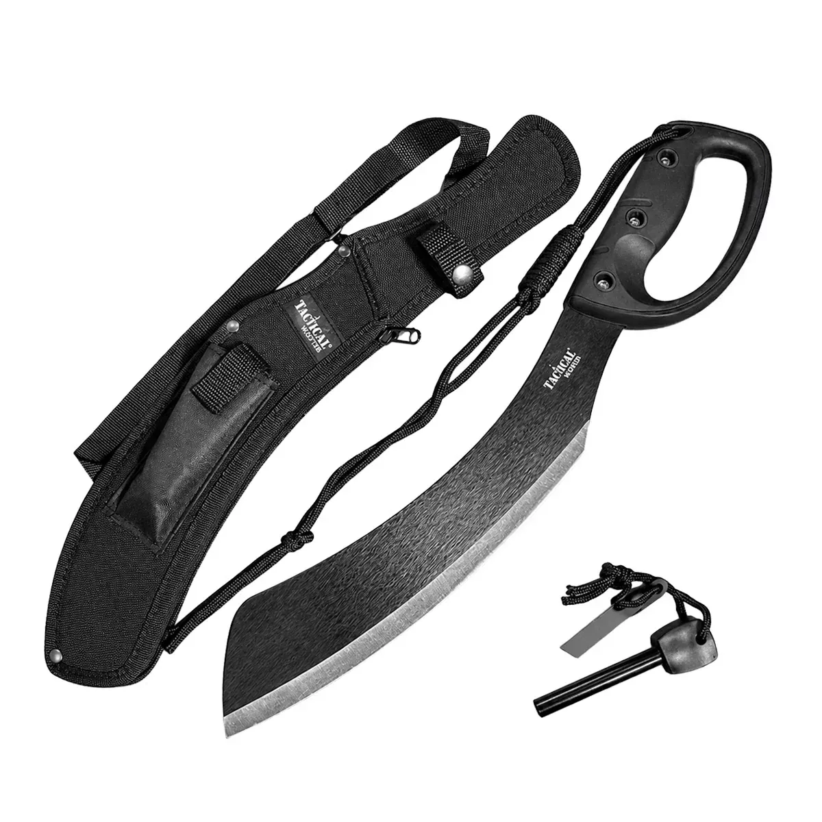 Tactical Master – 20″ Tactical Machete with Fire Starter Included