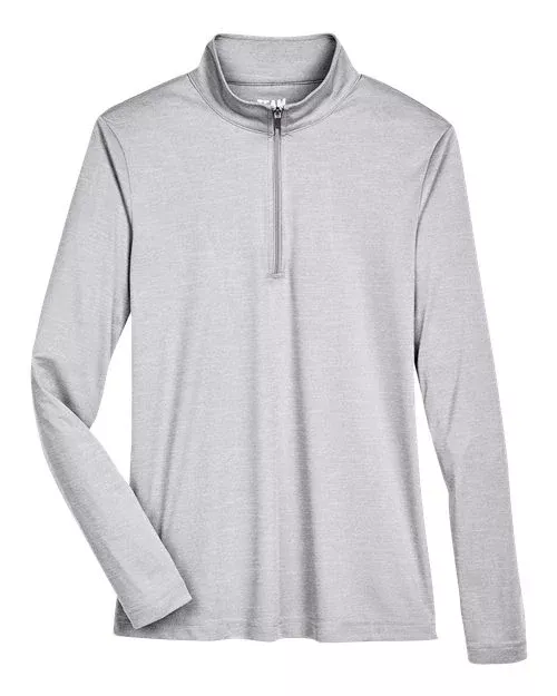Team 365 TT31HW Ladies’ Zone Sonic Heather Performance Quarter-Zip