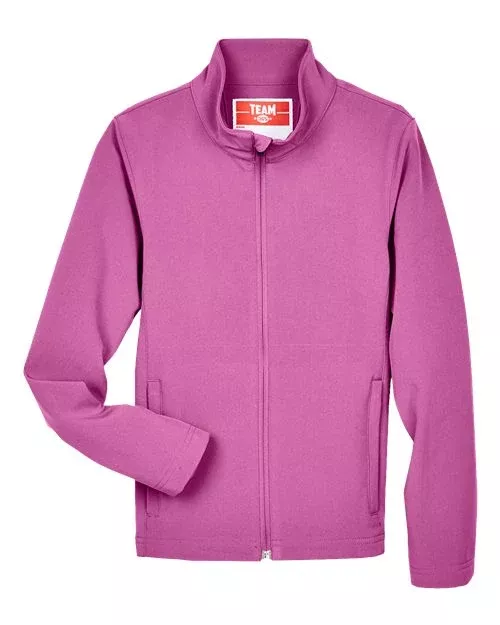 Team 365 TT80Y Youth Leader Soft Shell Jacket